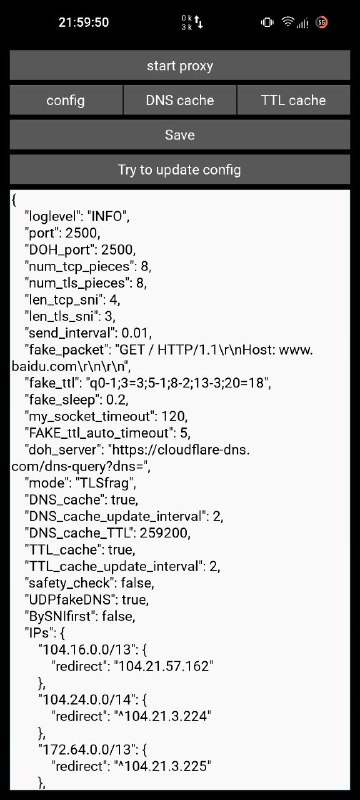 TLSFragment用TLS分段绕过长城防火墙翻墙原理：将TCP连接Client的第一个包（这个包一般来说是TLS ClientHello，一般应用层不会分片）在TLS层和TCP层分别进行分片，将sni拆入多个包以绕过gfw