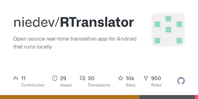 Releases · niedev/RTranslator