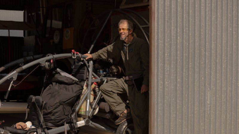 To Stop an Extinction, He’s Flying High, Followed by His Beloved Birds