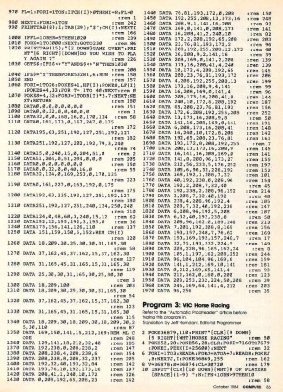 80年代的开源文化The real open source was in the 80s, when magazines would print the game for you to type at home. They even developed typing assistants that could checksum every line for typos.archivesource80年代的开源文化The real open source was in the 80s, when magazines would print the game for you to type at home. They even developed typing assistants that could checksum every line for typos.archivesource