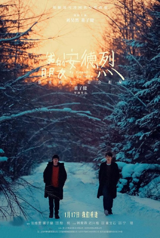 电影《我的朋友安德烈》《我的朋友安德烈》作为董子健的导演处女作，已在国际影展上获得认可，包括第37届东京国际电影节最佳艺术贡献奖